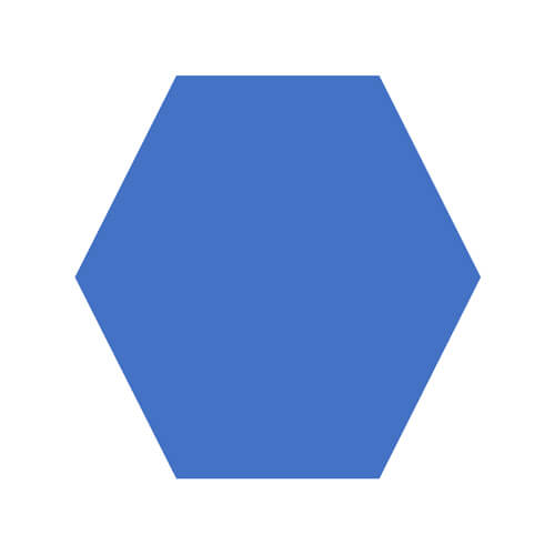 Hexagon shape