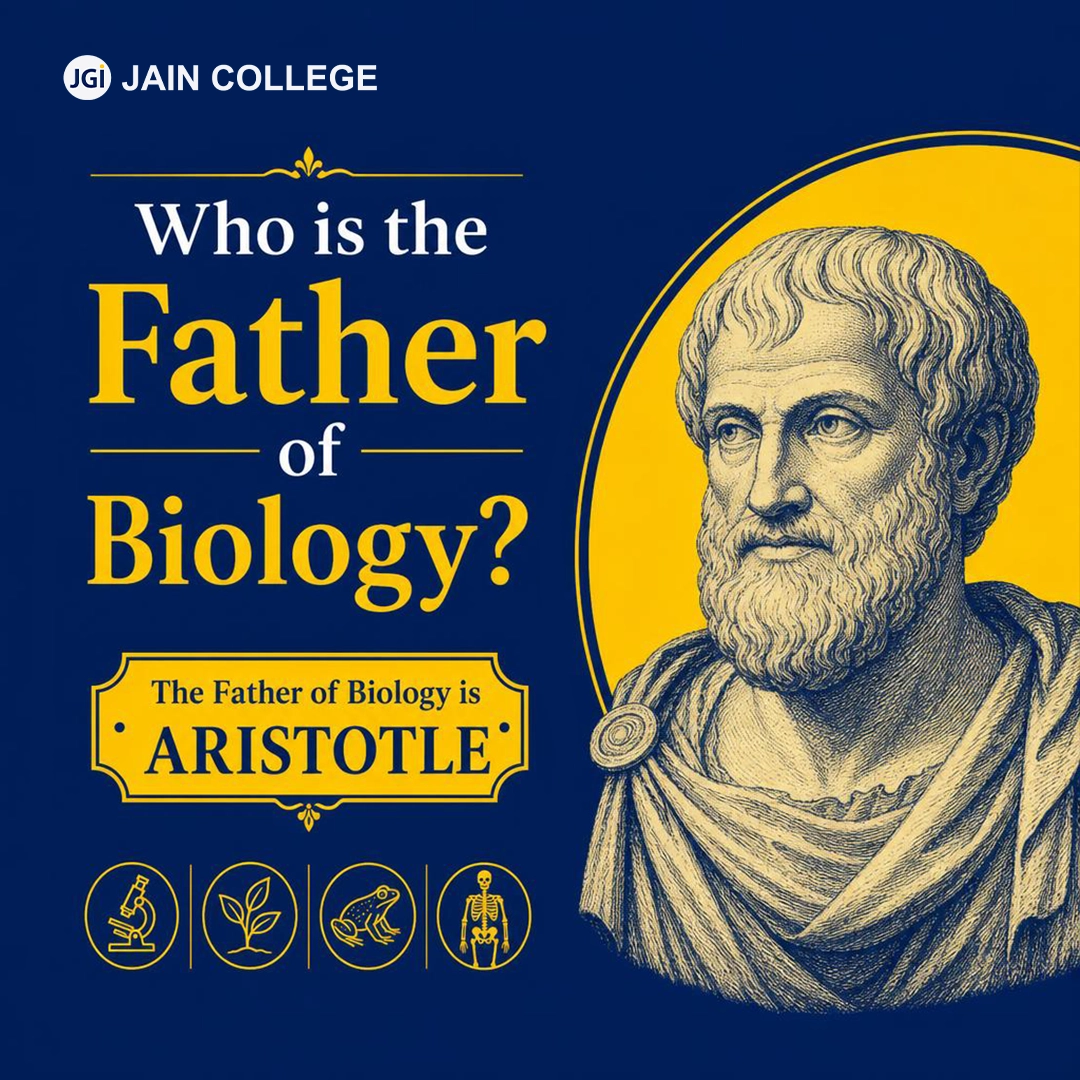 Portrait of Aristotle, the Greek philosopher regarded as the Father of Biology