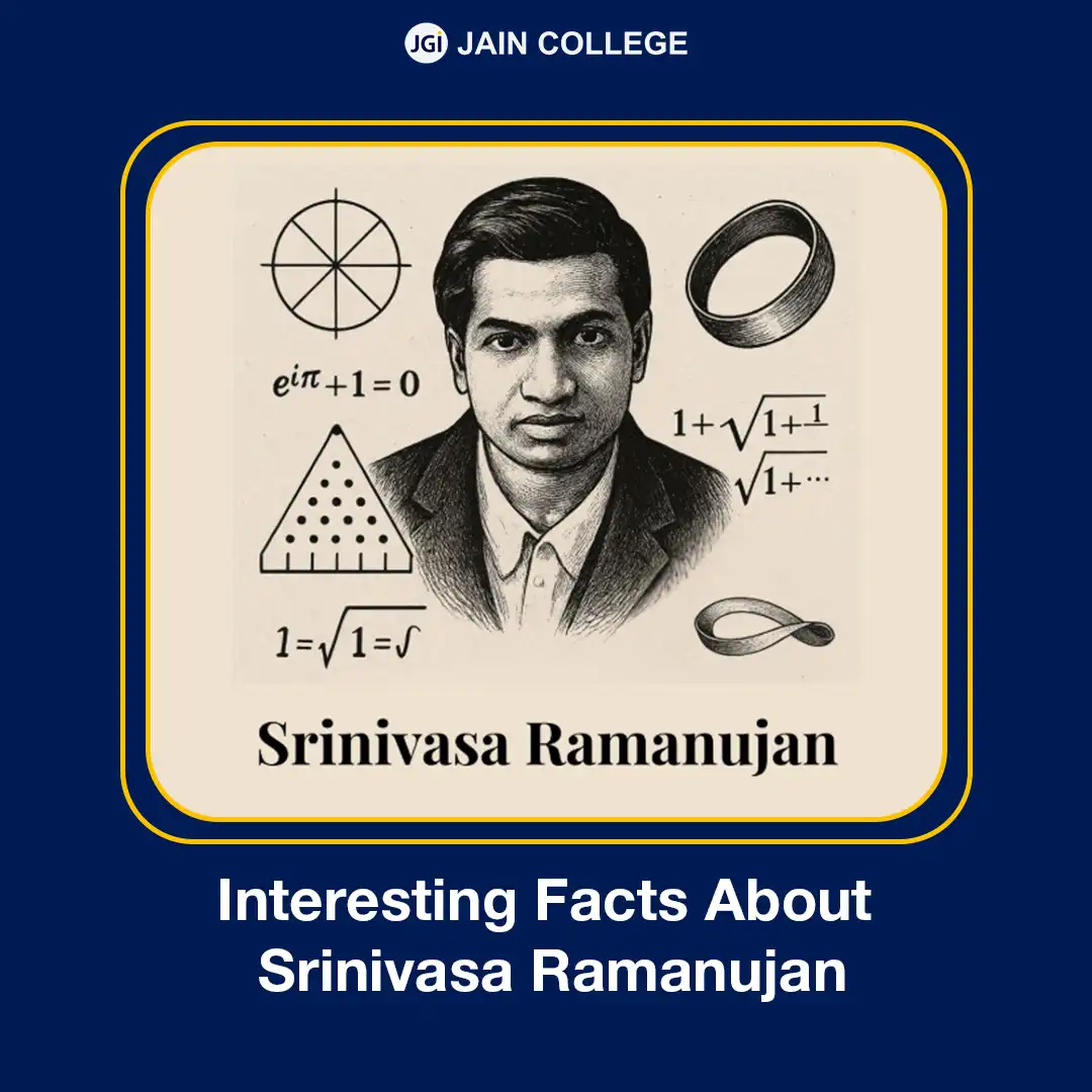 Srinivasa Ramanujan's life facts