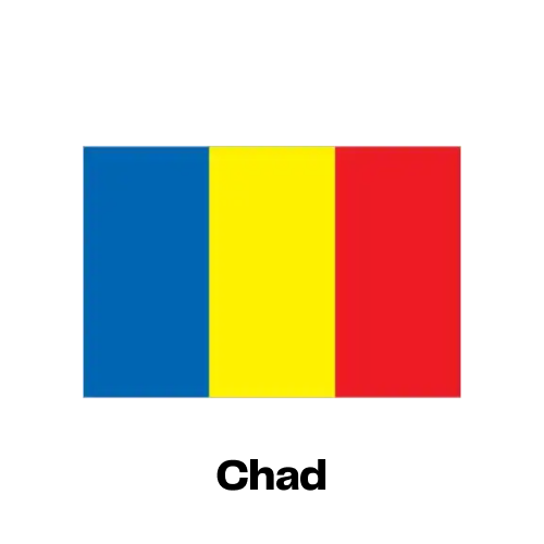 Chad National Flag
