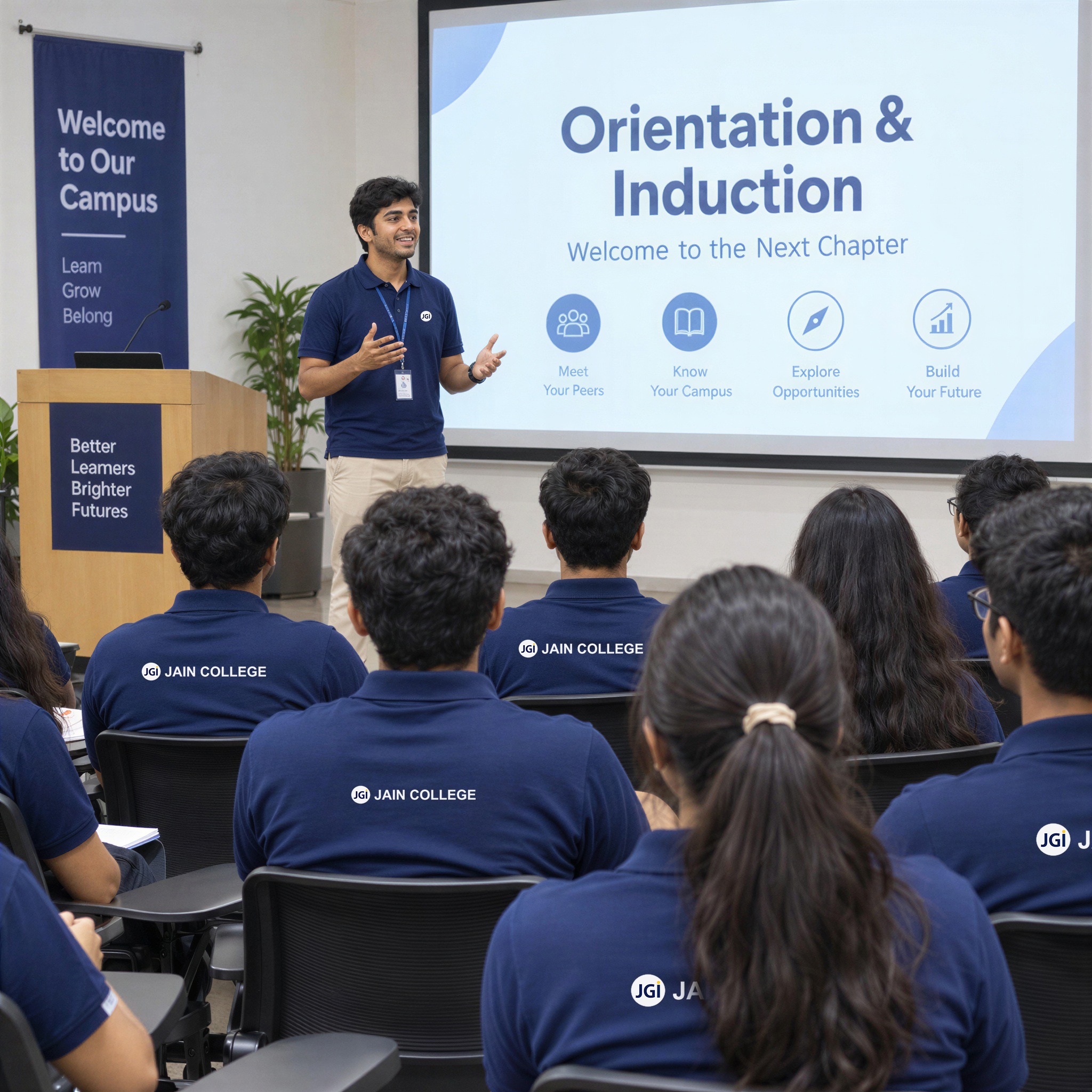 Technology Enabled Classrooms at Jain College
                