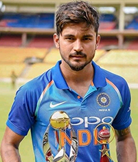 Manish Pandey - Indian International Cricketer from Jain College Alumni